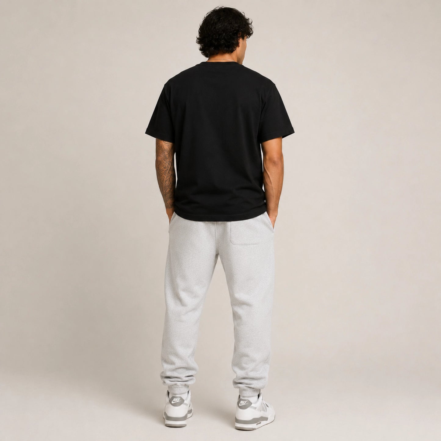 Sterling Antonio Long Beach Tee — Black