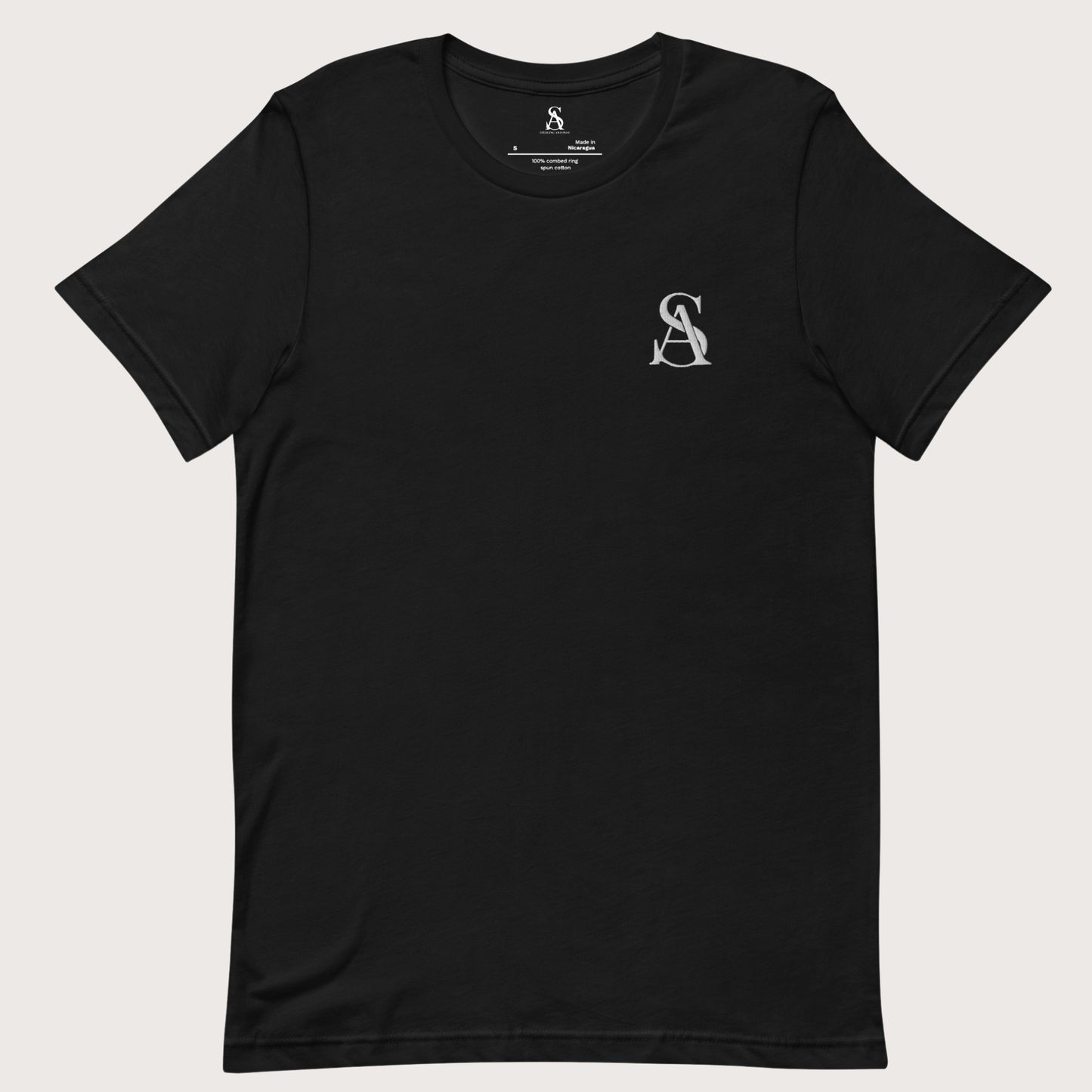 Brown t-shirt with 'DAD' in camouflage and a duck graphic on a white background