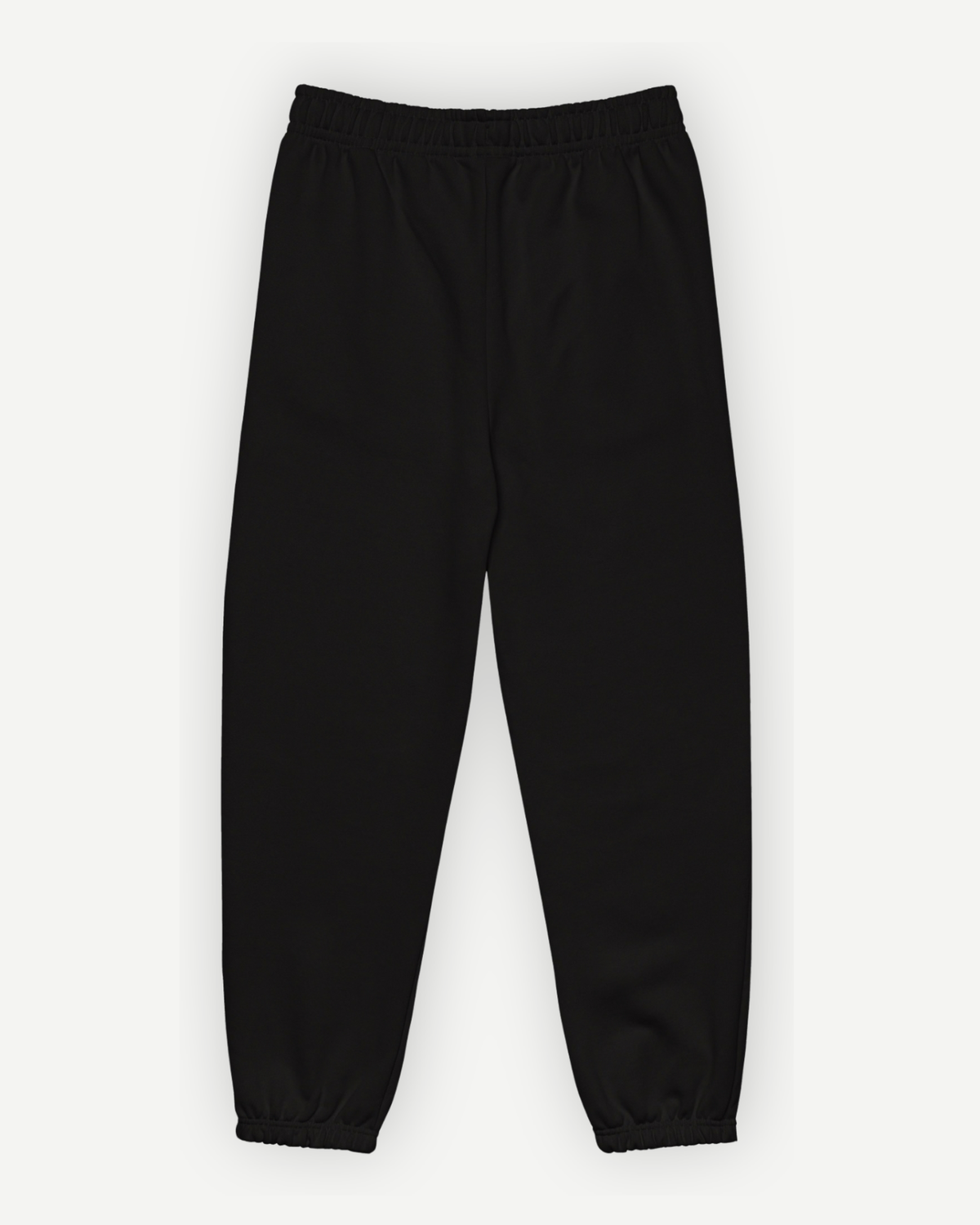 The Black Label Sweatpant in black, back view. Sterling Antonio